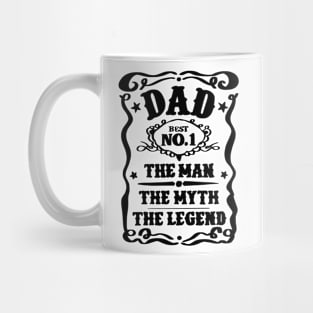 Dad, The Man, The Myth & The Legend Mug